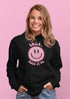 Introducing the ultimate mood booster in fabric form: the "Smile…Pass It On" Happy Face Hoodie! This isn't just any ordinary hoodie; it's a wearable ray of sunshine, guaranteed to spread joy, high-fives, and possibly even spontaneous dance-offs wherever you go.